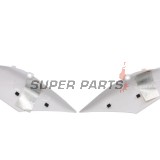 Πίσω πλαϊνά πλαστικά -POLISPORT- λευκά, HONDA CRF 250/450 2013-2017
