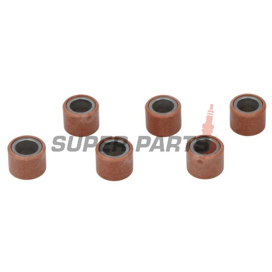 Μπίλιες βαριατόρ -RMS- 21x17mm, 13.8g, 6τεμ., Derbi Rambla 250 2008, Derbi Rambla 300 2010-2011, Gilera Nexus 250 2006-2007, Gilera Nexus 300 2008-2009, Piaggio Beverly 250 2006-2009, Piaggio Carnaby 250 2008