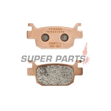 Τακάκια φρένων -FERODO- FDB2212SM, Honda NSS Forza 125 - 2015-2022