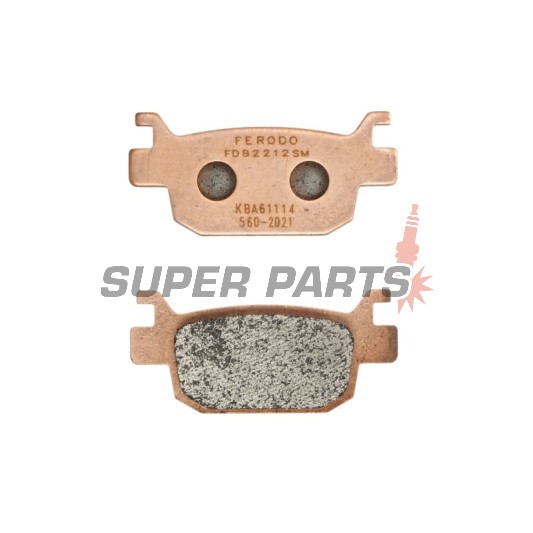 Τακάκια φρένων -FERODO- FDB2212SM, Honda NSS Forza 125 - 2015-2022
