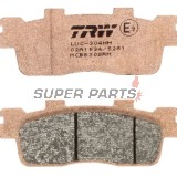 Τακάκια φρένων -TRW- MCB830SRM, sintered, Kawasaki J125 125 (2016-2017), J300 300 (2014-2016), Kymco Downtown 125-200i (2009-2017), Kymco People GT 125-200i (2012)