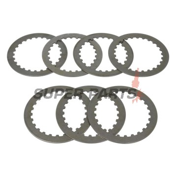 Σετ ατσάλινων δίσκων συμπλέκτη -TRW- MES417-7, Suzuki GSF650/650S/650A/650SA Bandit ABS (2007-2017), GSX650F/650FA ABS (2008-2015)