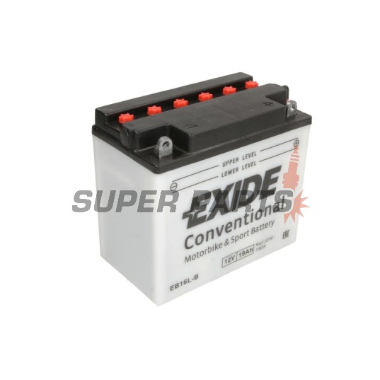 Μπαταρία -EXIDE- YB16L-B, 19Ah 12V