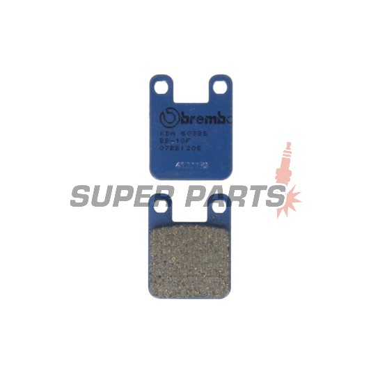 Τακάκια φρένων -BREMBO- 07BB1205, Alfer, Aprilia, Beta, Cagiva, Derbi, Gas Gas, Italjet, Malaguti, Peugeot, Rieju, Suzuki, Yamaha 50-300 (1984-2011)