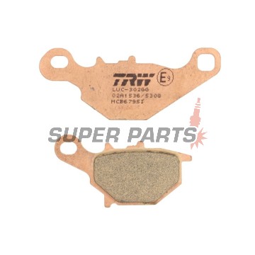 Τακάκια φρένων -TRW- MCB679SI, Kawasaki KLX/KMX 125, Suzuki AN125/150, DR-Z125/L, RM80/85, TR50 Street Magic, UC125 Epicuro, UG110 Hokuto (1995-2013)