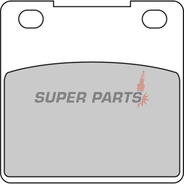 Τακάκια φρένων -FERODO- FDB338P, Kawasaki ZRX/ZX-12R/ZXR/ZZR 400-1200, Suzuki GS/Bandit/GSX/Hayabusa/GSX-R/RF/RG Gamma/SV/TL 250-1300 1983-2010
