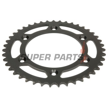 Πίσω γρανάζι -JT- JTR210,43, 43 δόντια, ατσάλινο, Betamotor RR 125 2018-2021, RR 250 2013-2021, RR 400 2013-2016, RR 450 2013-2014, Honda CR 125 1983-2007, CR 250 1984-2008, CR 500 1984-2001, CRF 150 2003-2018, CRF 230 2003-2019