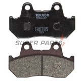 Τακάκια φρένων -FERODO- FDB665P, Honda CB 900/1100, CBR 600F (1987-1990), CX 500/650, VF 500-1000 Interceptor & Magna, VT 500-1100 Shadow, XL 600 Transalp (1980-2000)
