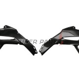Μπροστινά πλαϊνά πλαστικά -POLISPORT- μαύρα, HONDA CRF 250/450 2021-2023