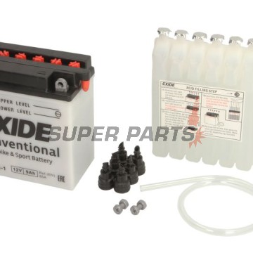 Μπαταρία -EXIDE- 12N9-4B-1, 9Ah 12V