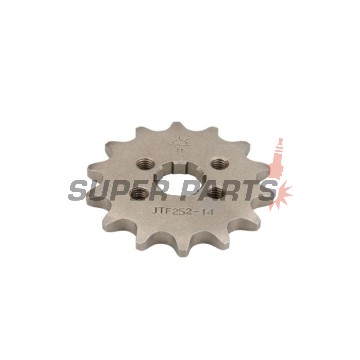 Μπροστινό γρανάζι -JT- JTF252,14, 14 δόντια, Honda ATC 70 1982-1985, CB 50 1975-1982, CRF 80 2004-2013, MBX 50 1984-1986, ST 70 1990-1996, XR 80 1979-2003