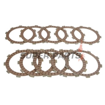 Σετ δίσκων συμπλέκτη -FERODO- FCD1314, SUZUKI GSF 1200 2001-2006