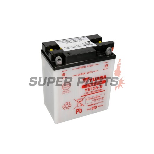 Μπαταρία -YUASA- YB12A-B, 13Ah 12V