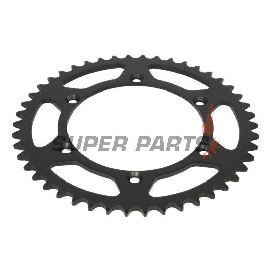 Πίσω γρανάζι -JT- JTR460,46, 46 δόντια, ατσάλινο, Kawasaki KDX 200 1983-1985, 1987-2006, KDX 220 1997-2005, KH 100 1984-1992, KH 125 1983-1998, KLX 250 1991-2000, 2006-2020, KLX 300 1997-2007, KLX 450 2008-2020, KLX 650 1993-1996