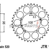 Πίσω γρανάζι -JT- JTR16,44, 44 δόντια, ατσάλινο, Aprilia Tuareg 125 1986-1988, Gilera XR1 125 1988