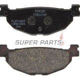 Τακάκια φρένων -FERODO- FDB2200P, Yamaha YP Majesty 400 2005-2007