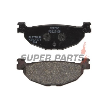 Τακάκια φρένων -FERODO- FDB2200P, Yamaha YP Majesty 400 2005-2007