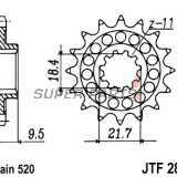Μπροστινό γρανάζι -JT- JTF285,14, 14 δόντια, Honda CR 250/500 1986-1987