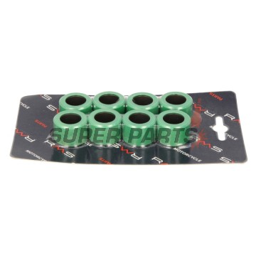 Μπίλιες βαριατόρ -RMS- 25x17mm, 18.6g, 8τεμ., Aprilia Atlantic 400 2005-2007, Aprilia Atlantic 500 2005-2008, Aprilia Scarabeo 400 2006-2007, Aprilia Scarabeo 500 2006-2008, Piaggio Beverly 400 2006-2010