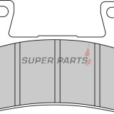 Τακάκια φρένων -FERODO- FDB2079ST, CBR600F/600RR/Fireblade, VTR1000SP1/SP2 (1998-2012)