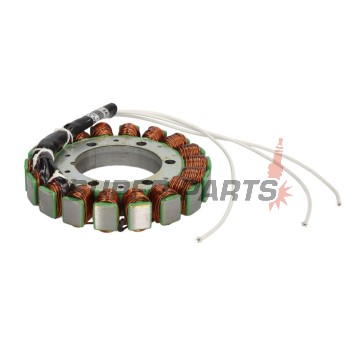 Στάτης (αστέρι) -DZE- 18 πηνία, HONDA NX, XR; KAWASAKI VN; SUZUKI GSX, LS, VS; YAMAHA TDM, XTZ, XV 500-1500 1986-2012