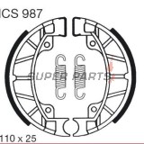 Σιαγόνες φρένων -TRW- MCS987, 110x25mm, Piaggio/Vespa Sfera 1 50 (1991-1994), Sfera 2 80 (1994-1996)