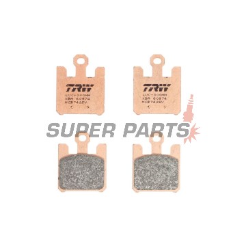 Τακάκια φρένων -TRW- MCB742SV, Kawasaki VN1600 Mean Streak/ZX-6R 636/ZX-6RR/ZX-10R/ZX-12R Ninja + Suzuki GSX-R1000 (2003-2007)