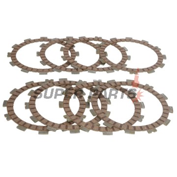 Σετ δίσκων συμπλέκτη -FERODO- FCD0313, Suzuki GSF 600/600S Bandit (1994-2004), GSX 600F (1988-1991), GSX-R 750 (1985-1987), RM 500 (1985)