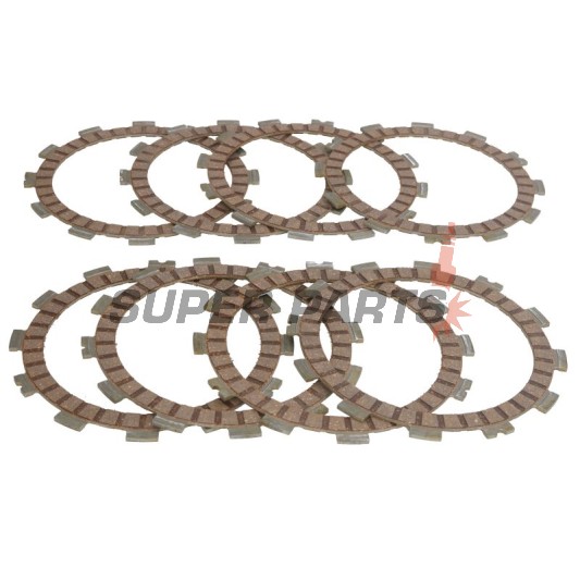 Σετ δίσκων συμπλέκτη -FERODO- FCD0313, Suzuki GSF 600/600S Bandit (1994-2004), GSX 600F (1988-1991), GSX-R 750 (1985-1987), RM 500 (1985)