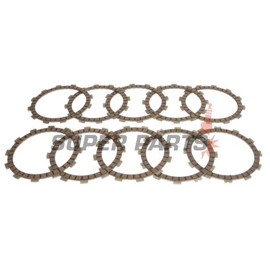 Σετ δίσκων συμπλέκτη -4 RIDE- TCS1264, Honda CBR 125R 2004-2015, Honda CG 125M1 2002-2003, Honda CRF 230L 2008-2009
