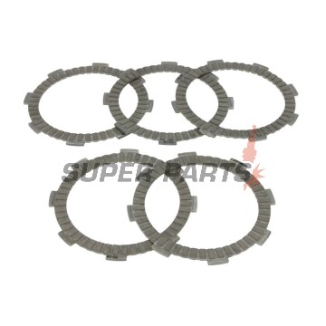 Σετ δίσκων συμπλέκτη -TRW- MCC103-5, Honda CB/CG/CBF/CR/CRF/CRM/NX/NSR/TRX/XL/XR 50-250 (1975-2008); Yamaha MT/WR/YZ/YZF-R125 50-125 (2008-2017)