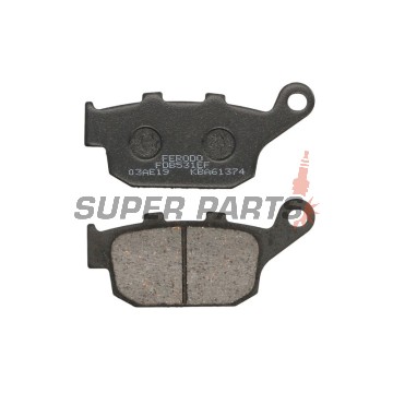 Τακάκια φρένων -FERODO- FDB531EF, Honda Transalp/Africa Twin/Dominator/Deauville, Triumph Daytona/Street Triple/Tiger, Buell XB/Lightning/Cyclone, Cagiva Elefant/Navigator, Suzuki Freewind, Yamaha XJ6/X-Max 1986-2020