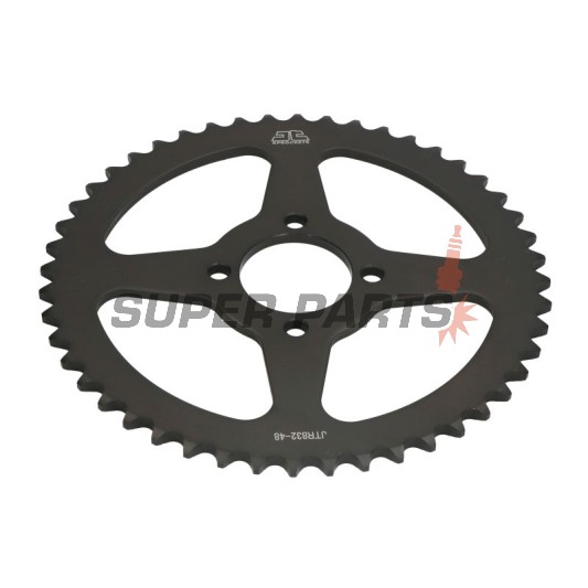 Πίσω γρανάζι -JT- JTR832,48, 48 δόντια, ατσάλινο, Yamaha DT 50 1978-1998, DT 80 1983, RD 50 1982-1984, RX 50 1983-1984, TY 50 1979-1980, YSR 50 1986-1992