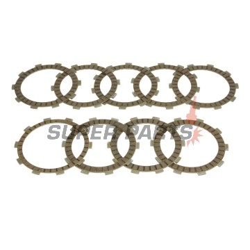 Σετ δίσκων συμπλέκτη -FERODO- FCD0399, Suzuki GSX-R 600 (1997-2005), Triumph Daytona 600/675, Speed Four 600, Street Triple 675/R/RX, TT 600, Tiger 800/XC/XCX/XCA (2000-2020)