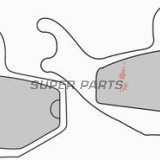 Τακάκια φρένων -FERODO- FDB677EF, Aprilia ETX125, MX50, Pegaso50/125, RS50, RX50/125, Gilera DNA50/125/180, Runner125/180, Malaguti Madison125, Piaggio GT125/250, Hexagon125, Skipper125, Sachs ZX50/125, ZZ125, Rieju RS1 50Evo