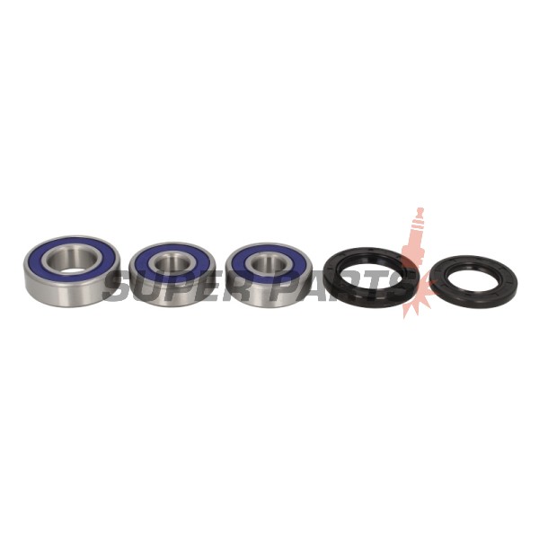 Σετ ρουλεμάν τροχού -ALL BALLS- Kawasaki EN 450 1985-1990, EN 500 1990-2009, EX 500 1987-1993, KE 250 1977-1979, KX 250 1976, KZ 305 1981-1988, KZ 440 1980-1983, KZ 550 1982-1983, VN 800 1999-2006, W 650 2000-2002, W 800 2015