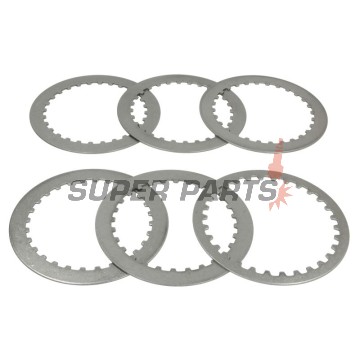Σετ ατσάλινων δίσκων συμπλέκτη -TRW- MES600-6, Kawasaki Ninja 650/Z 650 (2017-2022)