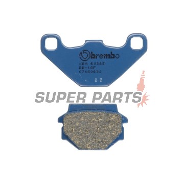 Τακάκια φρένων -BREMBO- 07KS0432, Alfer 250/Aprilia Tuareg 350-600/Buell 1200/Gas Gas 80-125/Husaberg 350-600/Husqvarna 125-510/Kawasaki 125-650/KTM 125-600/Kymco 50-125/SYM 125/Suzuki 50-125/Yamaha 125 (1978-2009)