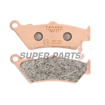 Τακάκια φρένων -FERODO- FDB2006ST, Aprilia ETV/Pegaso/RS, BMW C1/F/R, Ducati Diavel/GT/Sport/xDiavel, Honda CB/FX/NT/NX/SLR, KTM Adventure/Super Enduro, Moto Guzzi/Moto Morini, Triumph Rocket/Thunderbird 125-2300 1990-2022