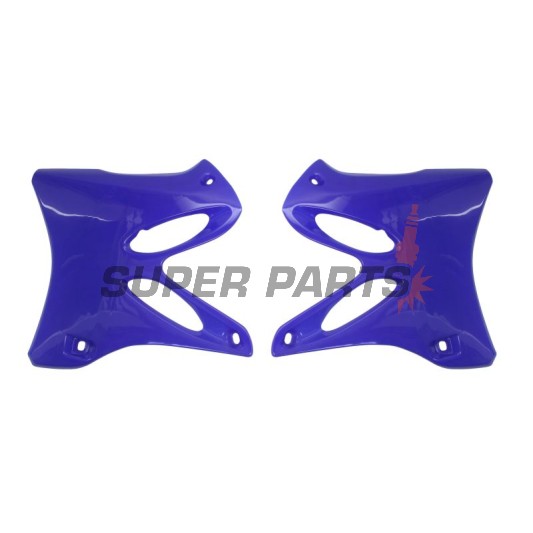 Μπροστινά πλαϊνά πλαστικά -POLISPORT- μπλε, YAMAHA YZ 125/250 2002-2014