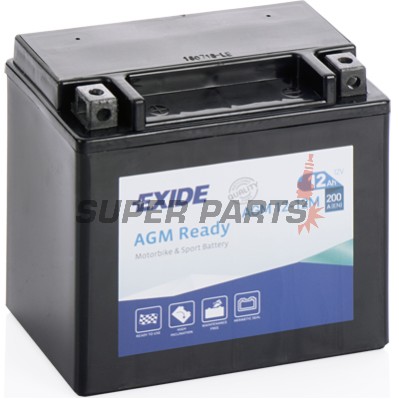 Μπαταρία -EXIDE- AGM12-12M, 12Ah 12V