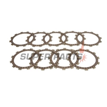 Σετ δίσκων συμπλέκτη -4 RIDE- TCS2327, Derbi Mulhacen 659 2006-2008, MZ/MUZ Skorpion 660 1994-2002, Yamaha SRX/SZR/TT/XT/XTZ/YFM 400-660 1983-2005