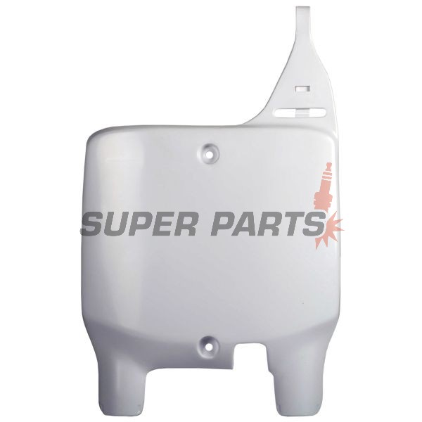 Μάσκα/πινακίδα αριθμού motocross -POLISPORT- λευκή, SUZUKI RM 125/250 1999-2000