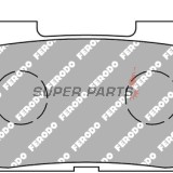 Τακάκια φρένων -FERODO- FDB2003EF, Yamaha FZ6 600/MT-03 660/SR 125/XJ 600S Diversion/XV Virago 125 250/XVS Drag Star 125 250 1100/YP Majesty 250 400 (1995-2009)