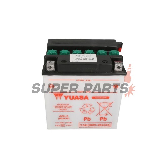 Μπαταρία -YUASA- YB30L-B, 32Ah 12V