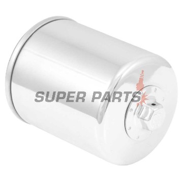 Φίλτρο λαδιού -K&N- KN-170C, χρώμιο, με 17mm παξιμάδι για εύκολο λύσιμο