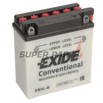 Μπαταρία -EXIDE- YB5L-B, 5Ah 12V