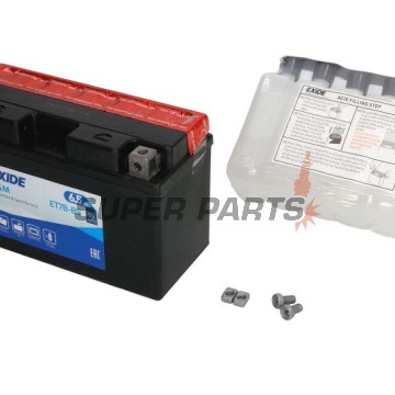 Μπαταρία -EXIDE- YT7B-BS, 6.5Ah 12V