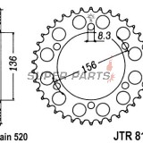 Πίσω γρανάζι -JT- JTR817,46, 46 δόντια, ατσάλινο, Derbi Mulhacen 659 2006-2008, Suzuki RGV 250 1989-1990