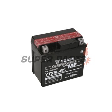Μπαταρία -YUASA- YTX5L-BS, 4Ah 12V